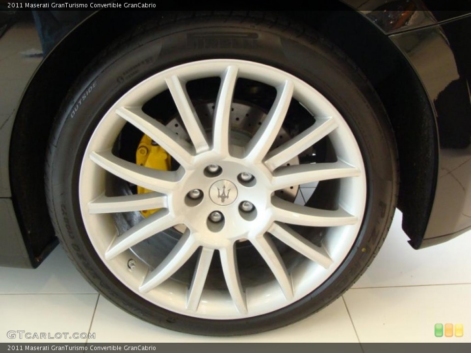 2011 Maserati GranTurismo Convertible GranCabrio Wheel and Tire Photo #42022993