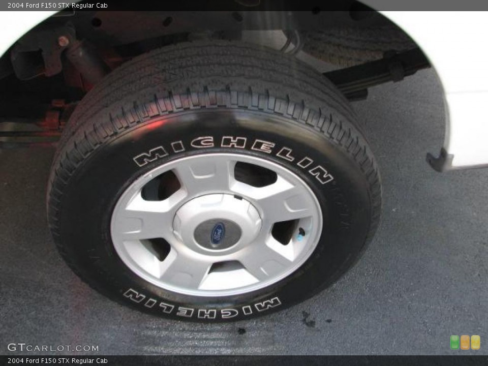 2004 Ford F150 STX Regular Cab Wheel and Tire Photo #42060507