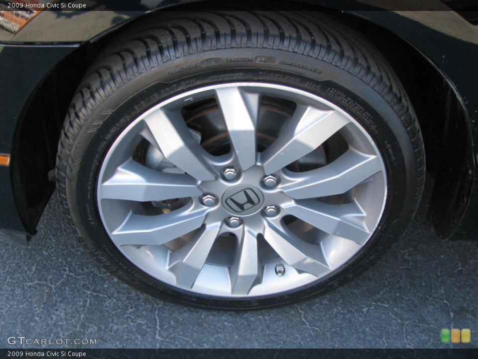 2009 Honda Civic Si Coupe Wheel and Tire Photo #42062307