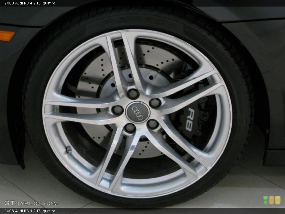 2008 Audi R8 4.2 FSI quattro Wheel and Tire Photo #42067435
