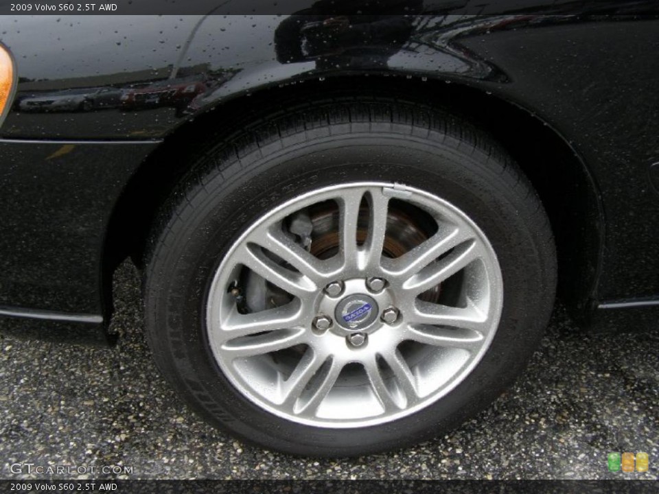 2009 Volvo S60 2.5T AWD Wheel and Tire Photo #42068739
