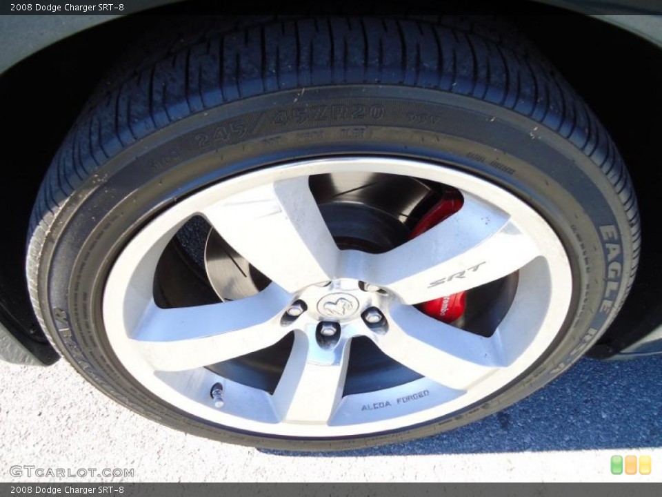 2008 Dodge Charger SRT-8 Wheel and Tire Photo #42076031