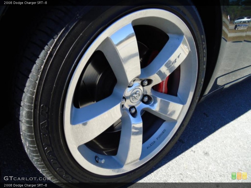 2008 Dodge Charger SRT-8 Wheel and Tire Photo #42076051