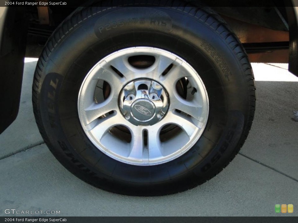 2004 Ford Ranger Edge SuperCab Wheel and Tire Photo #42077979