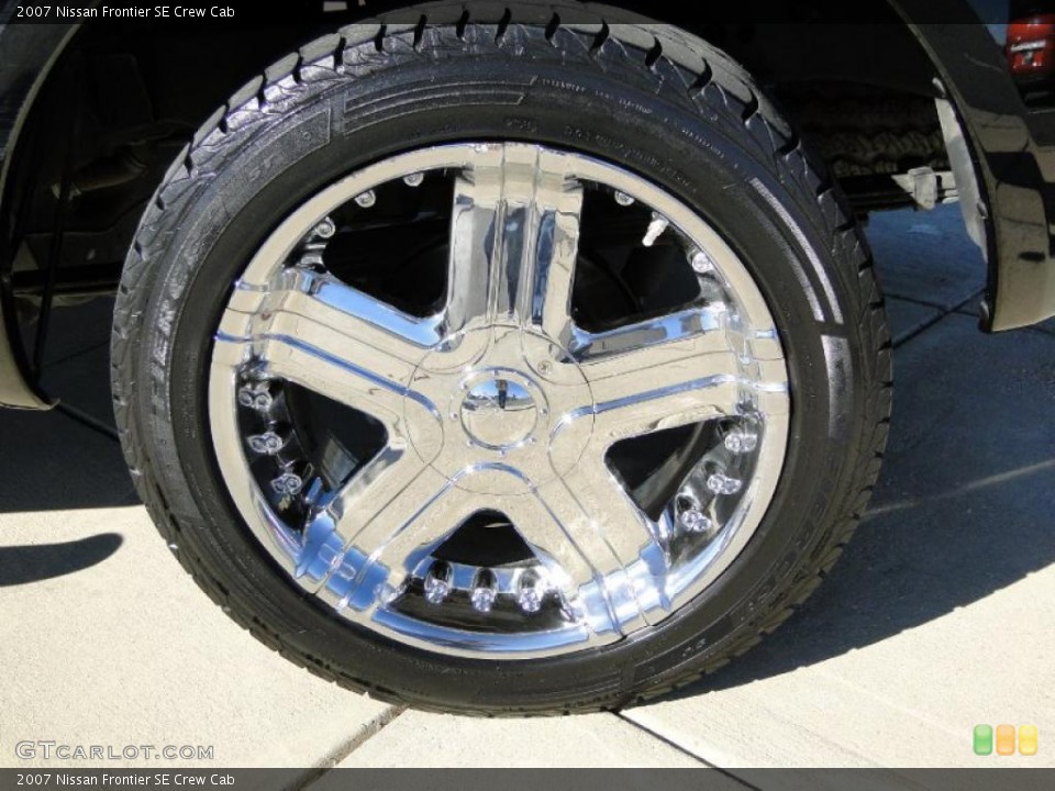 2007 Nissan Frontier Custom Wheel and Tire Photo #42081013