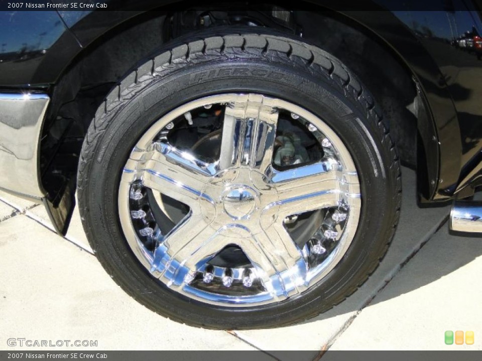 2007 Nissan Frontier Custom Wheel and Tire Photo #42081043