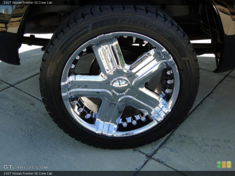 2007 Nissan Frontier Custom Wheel and Tire Photo #42081059