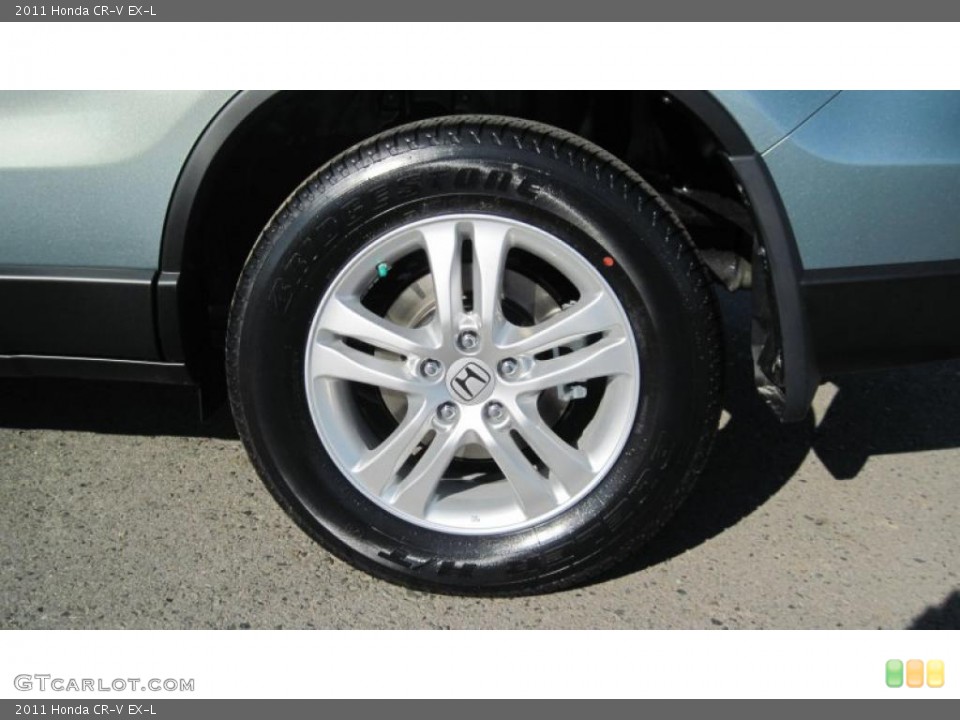 2011 Honda CR-V EX-L Wheel and Tire Photo #42087567