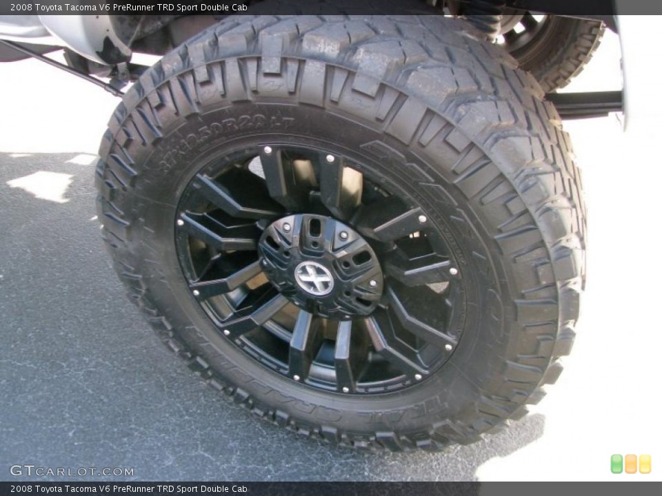 2008 Toyota Tacoma Custom Wheel and Tire Photo #42088791