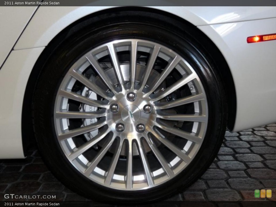 2011 Aston Martin Rapide Sedan Wheel and Tire Photo #42090759