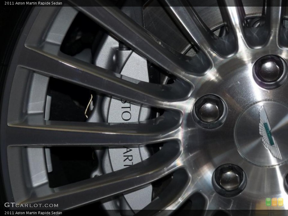 2011 Aston Martin Rapide Sedan Wheel and Tire Photo #42090779