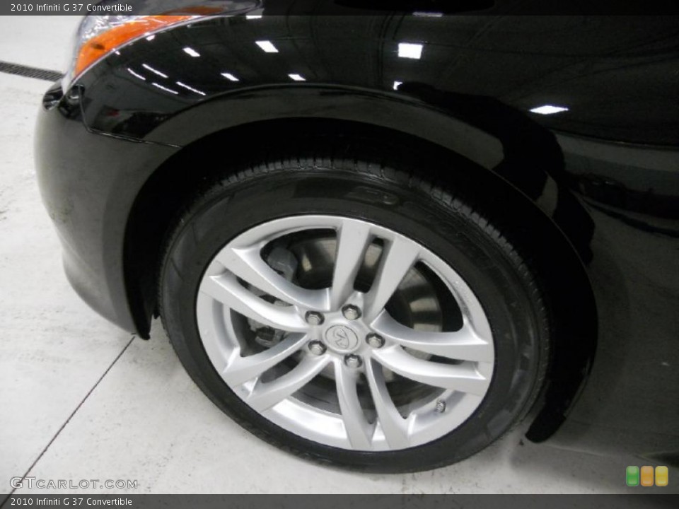 2010 Infiniti G 37 Convertible Wheel and Tire Photo #42091391