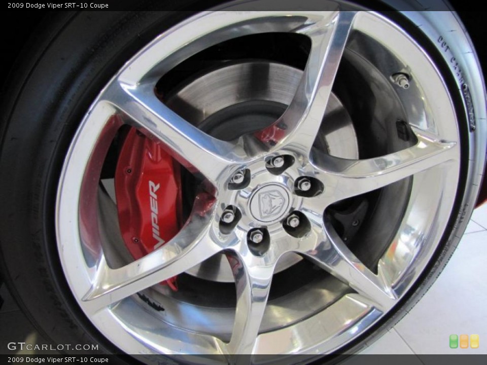 2009 Dodge Viper SRT-10 Coupe Wheel and Tire Photo #42095423