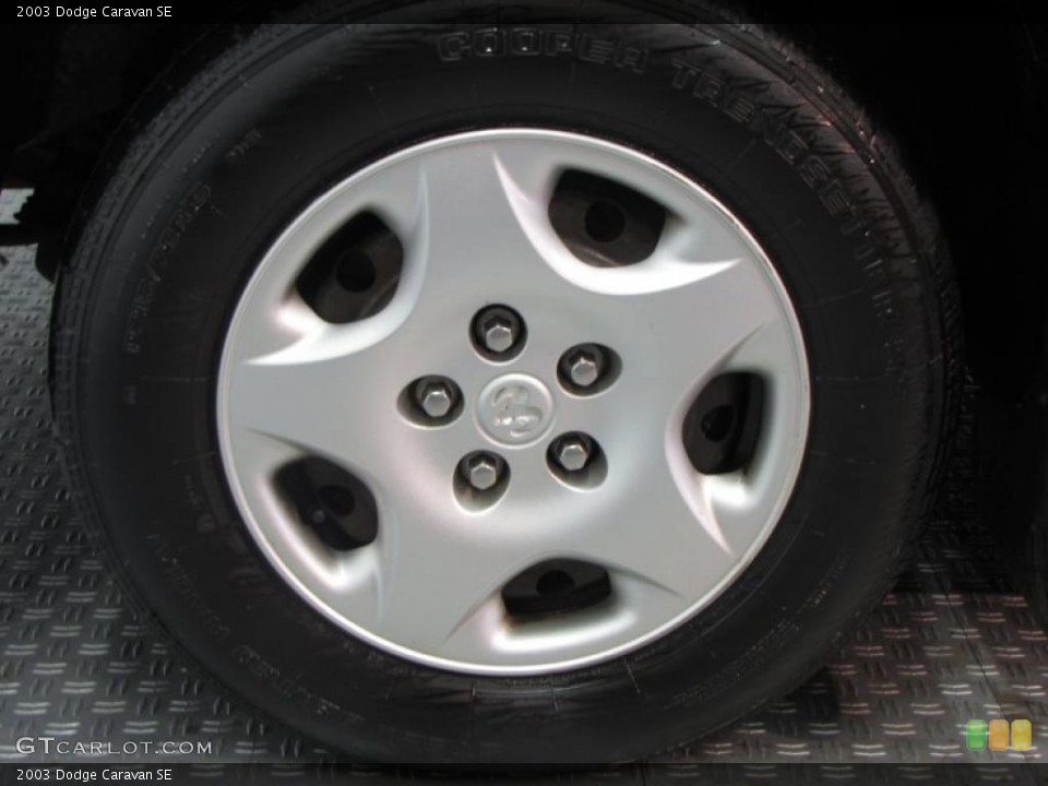 2003 Dodge Caravan SE Wheel and Tire Photo #42097424