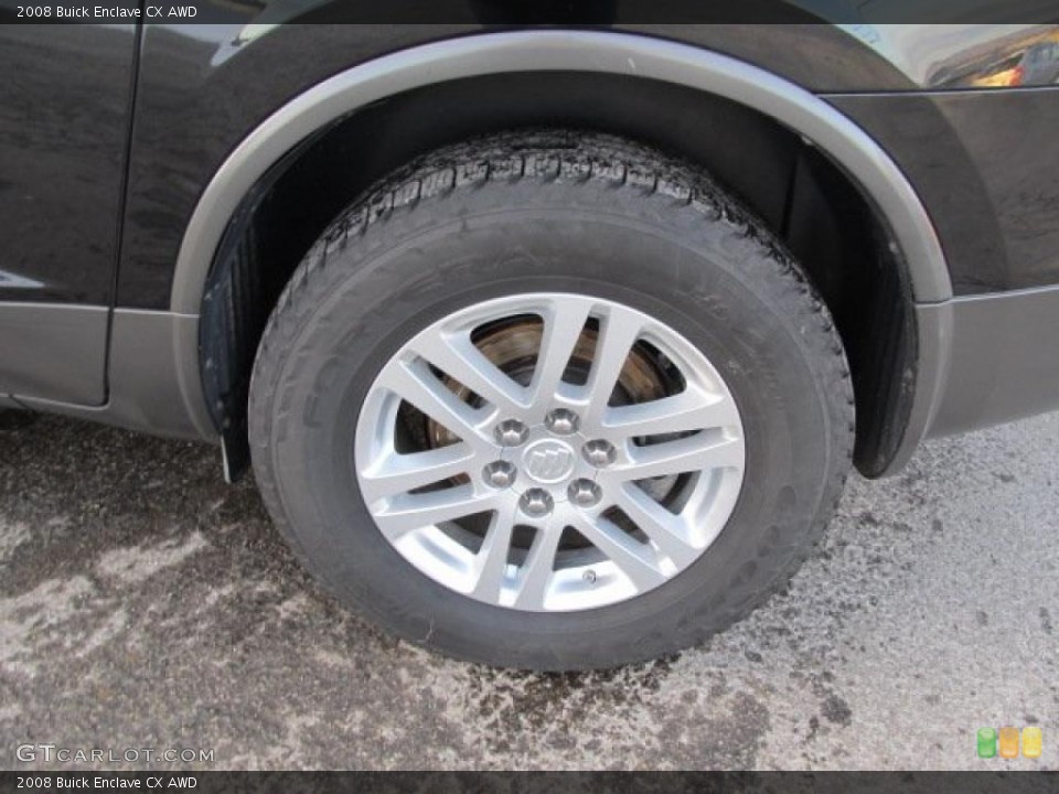 2008 Buick Enclave CX AWD Wheel and Tire Photo #42101361