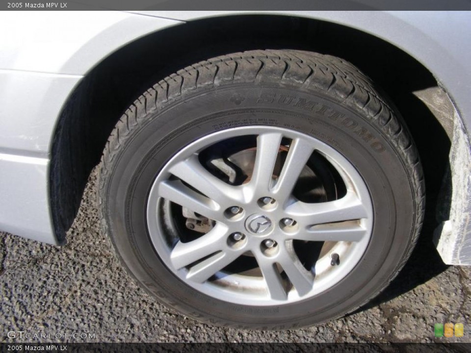 2005 Mazda MPV LX Wheel and Tire Photo #42104613