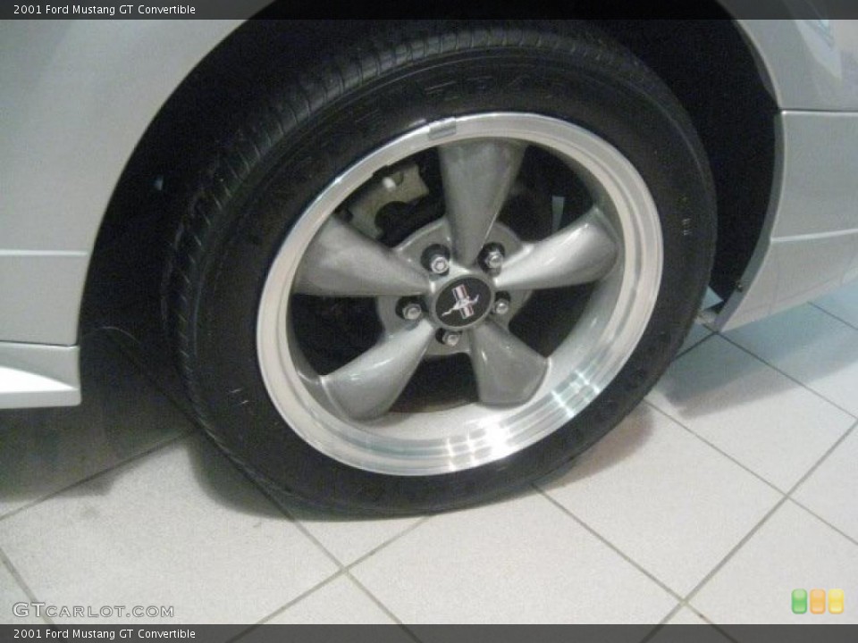 2001 Ford Mustang GT Convertible Wheel and Tire Photo #42107161