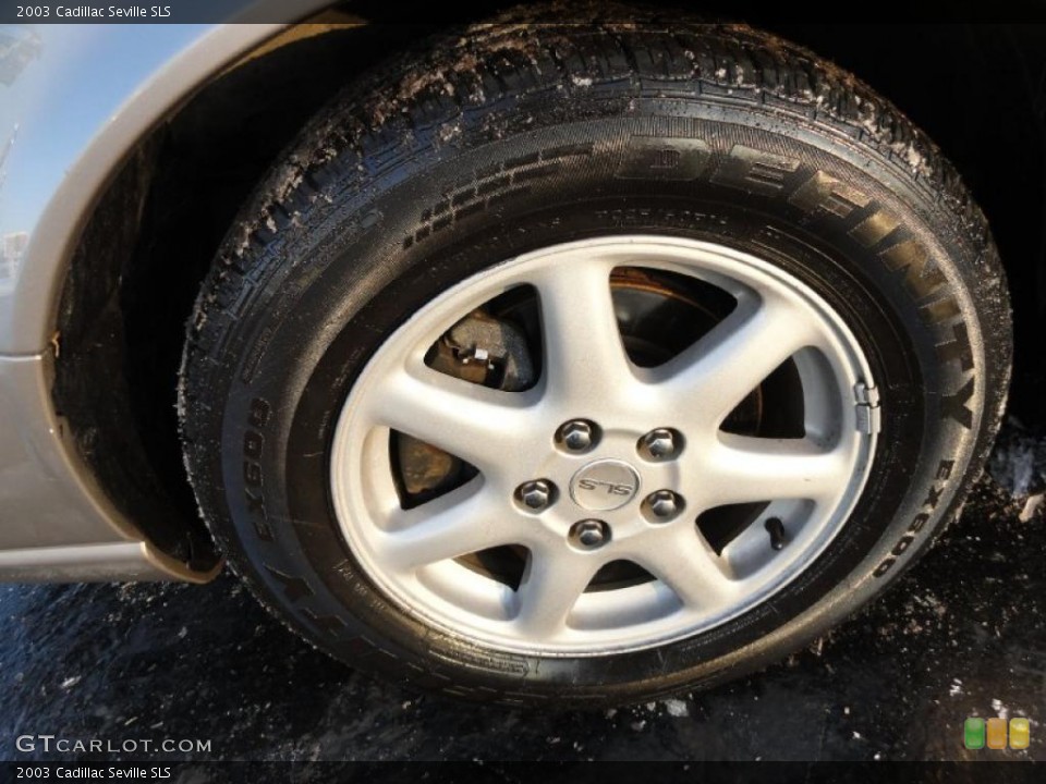 2003 Cadillac Seville SLS Wheel and Tire Photo #42108137