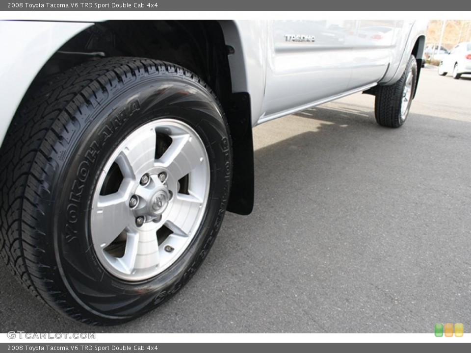 2008 Toyota Tacoma V6 TRD Sport Double Cab 4x4 Wheel and Tire Photo #42110597