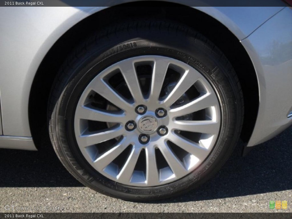2011 Buick Regal CXL Wheel and Tire Photo #42110717