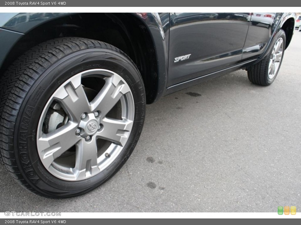 2008 Toyota RAV4 Sport V6 4WD Wheel and Tire Photo #42113133