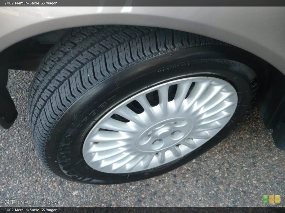 2002 Mercury Sable GS Wagon Wheel and Tire Photo #42116517