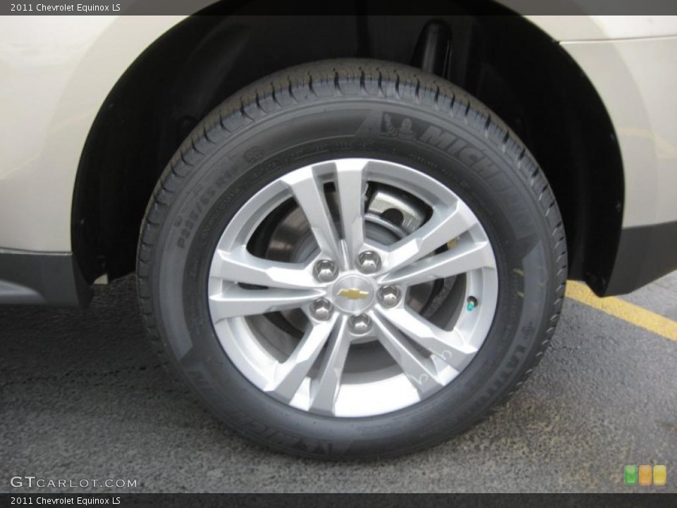 2011 Chevrolet Equinox LS Wheel and Tire Photo #42121542