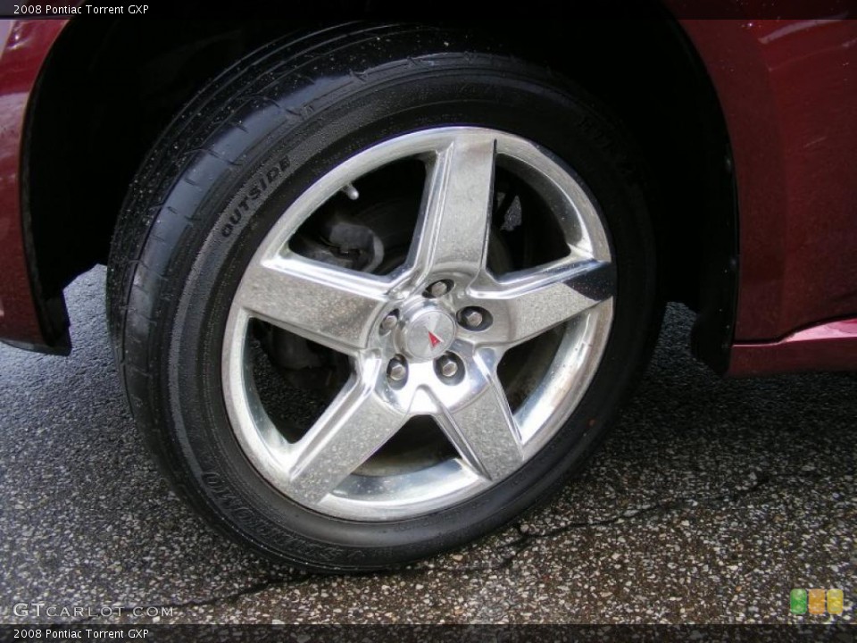 2008 Pontiac Torrent GXP Wheel and Tire Photo #42121954