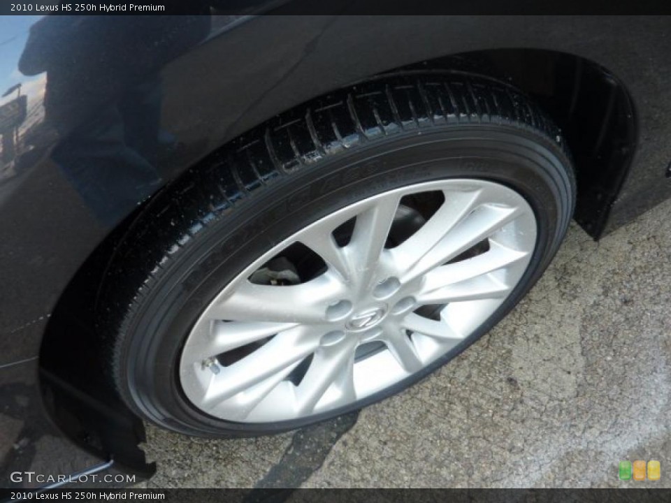 2010 Lexus HS 250h Hybrid Premium Wheel and Tire Photo #42124554
