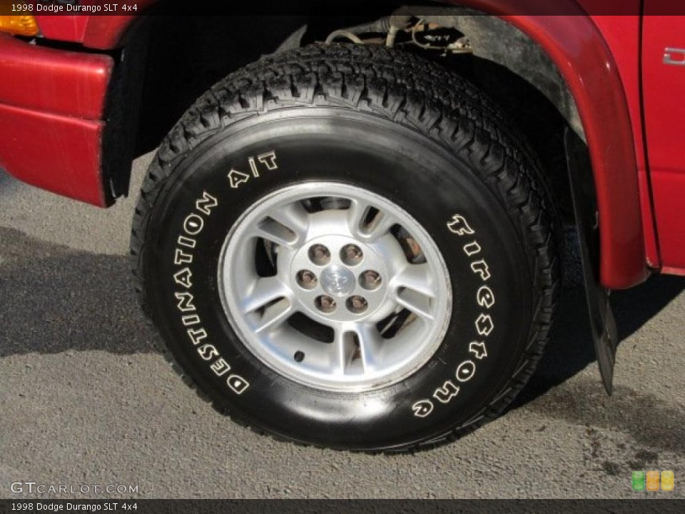 1998 Dodge Durango SLT 4x4 Wheel and Tire Photo #42125714