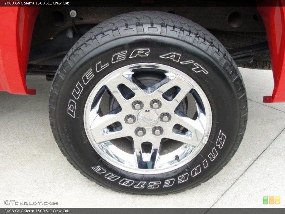 2008 GMC Sierra 1500 Custom Wheel and Tire Photo #42129222