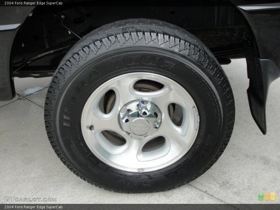 2004 Ford Ranger Edge SuperCab Wheel and Tire Photo #42130591