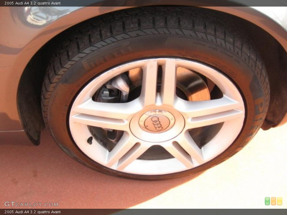 2005 Audi A4 3.2 quattro Avant Wheel and Tire Photo #42145896