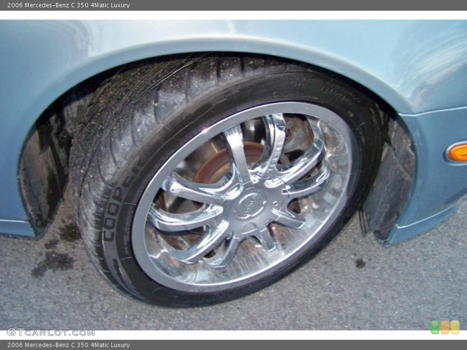 2006 Mercedes-Benz C Custom Wheel and Tire Photo #42155324