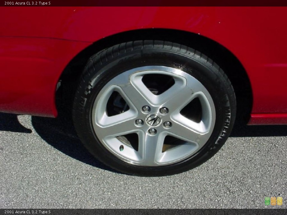 2001 Acura CL 3.2 Type S Wheel and Tire Photo #42158716