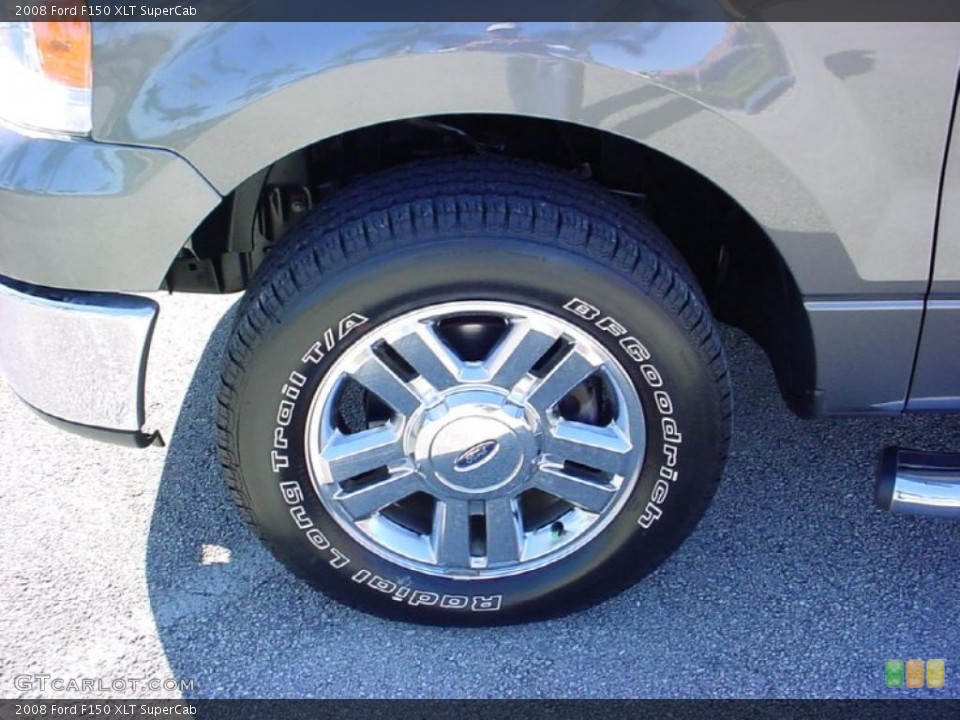 2008 Ford F150 XLT SuperCab Wheel and Tire Photo #42160312