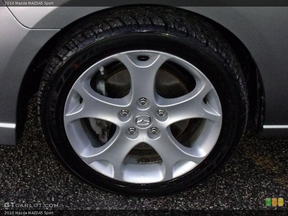 2010 Mazda MAZDA5 Sport Wheel and Tire Photo #42162800