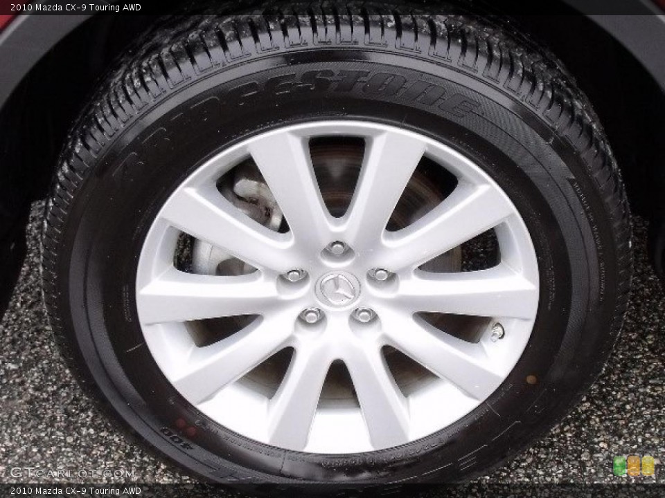 2010 Mazda CX-9 Touring AWD Wheel and Tire Photo #42163528