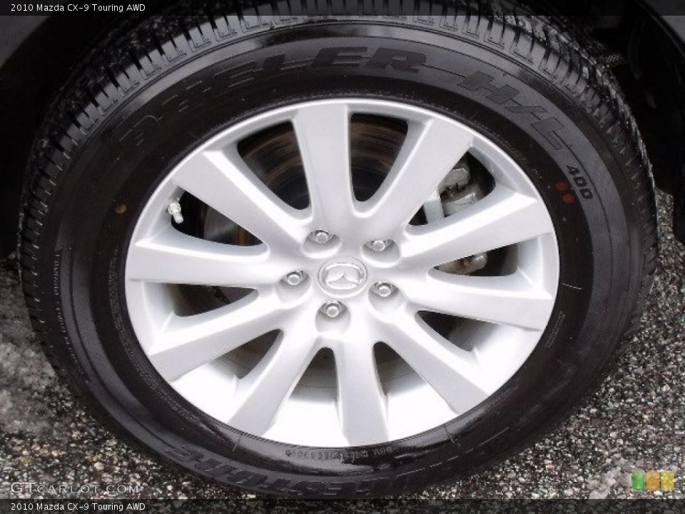 2010 Mazda CX-9 Touring AWD Wheel and Tire Photo #42163544