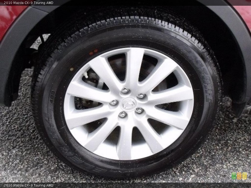 2010 Mazda CX-9 Touring AWD Wheel and Tire Photo #42163560
