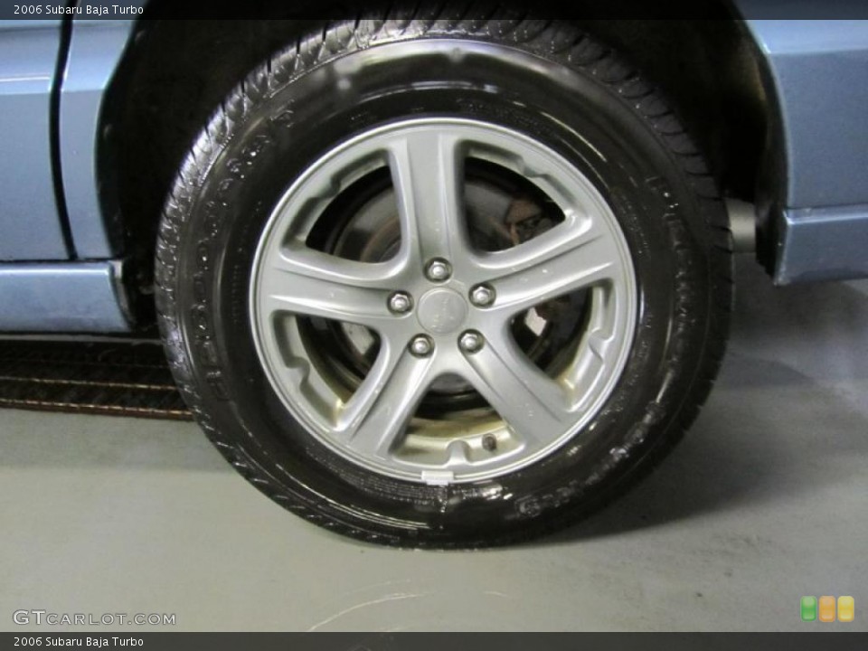 2006 Subaru Baja Turbo Wheel and Tire Photo #42163856