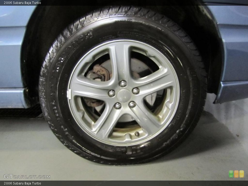 2006 Subaru Baja Turbo Wheel and Tire Photo #42164012