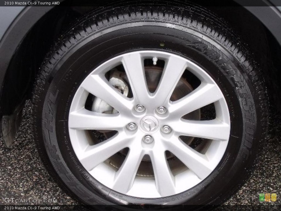 2010 Mazda CX-9 Touring AWD Wheel and Tire Photo #42164260