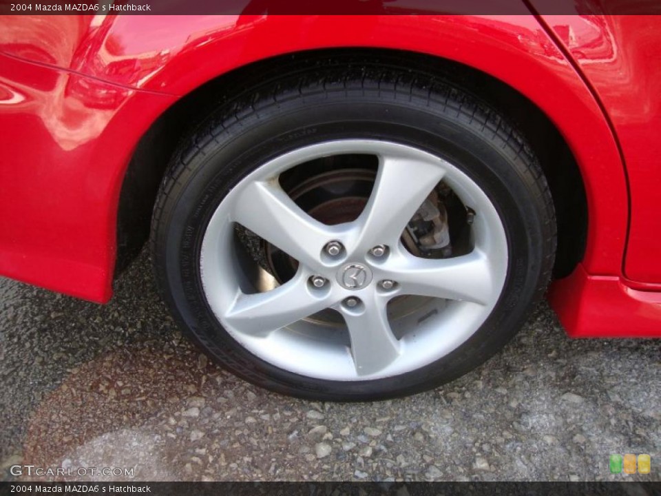 2004 Mazda MAZDA6 s Hatchback Wheel and Tire Photo #42181236