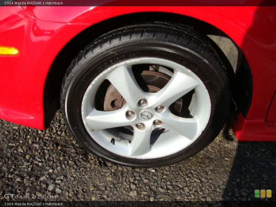 2004 Mazda MAZDA6 s Hatchback Wheel and Tire Photo #42181312