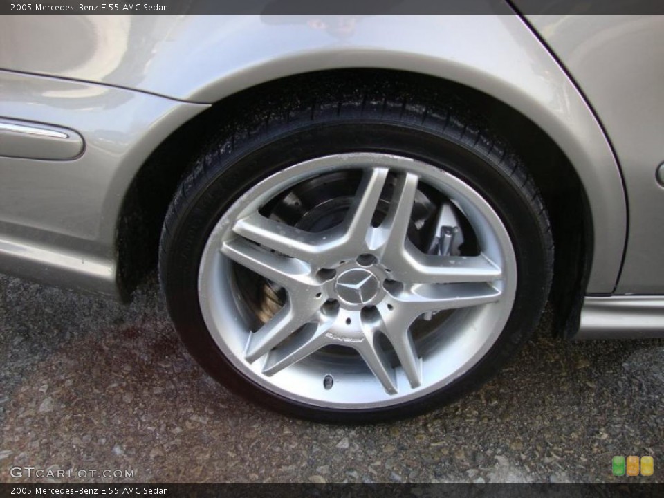 2005 Mercedes-Benz E 55 AMG Sedan Wheel and Tire Photo #42183568