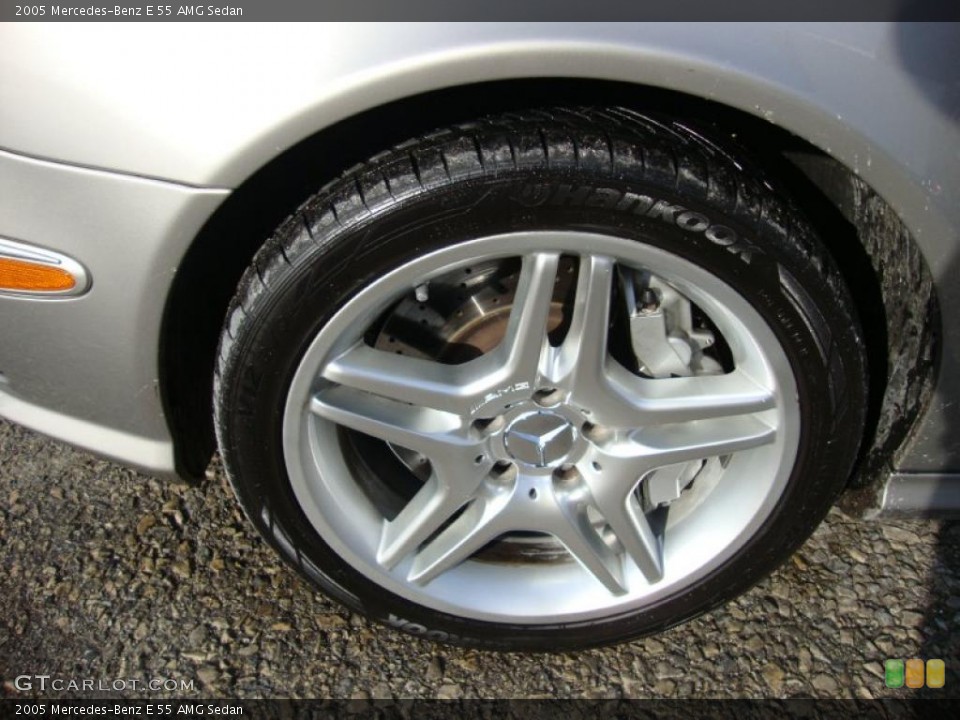 2005 Mercedes-Benz E 55 AMG Sedan Wheel and Tire Photo #42183616
