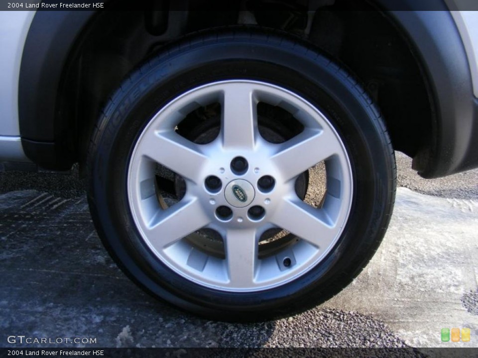 2004 Land Rover Freelander HSE Wheel and Tire Photo #42187293