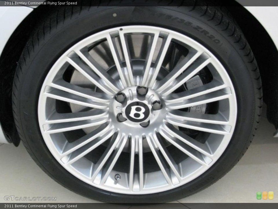 2011 Bentley Continental Flying Spur Speed Wheel and Tire Photo #42189047
