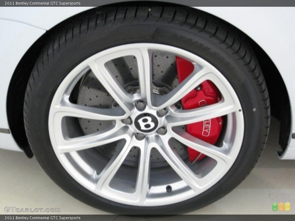 2011 Bentley Continental GTC Supersports Wheel and Tire Photo #42189479